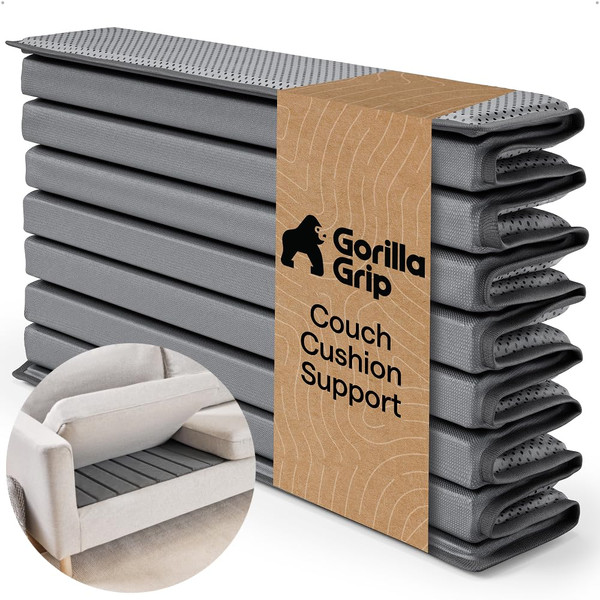 GORILLA GRIP Couch Cushion Support Board for Sagging Sofas, 24x78 Gray