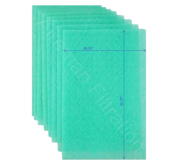 WINGMAN1 20x24x1 Electronic Air Filter Replacement Pads - 4 Changes