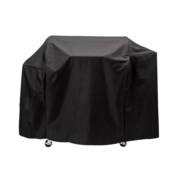 Intetiow Grill Cover for Traeger Silverton 810 & Silverton XL Pellet Grill Smoker, 600D Heavy Duty Outdoor Waterproof Cover for Traeger Silverton 810 XL Full Length BAC593 Accessories, Black