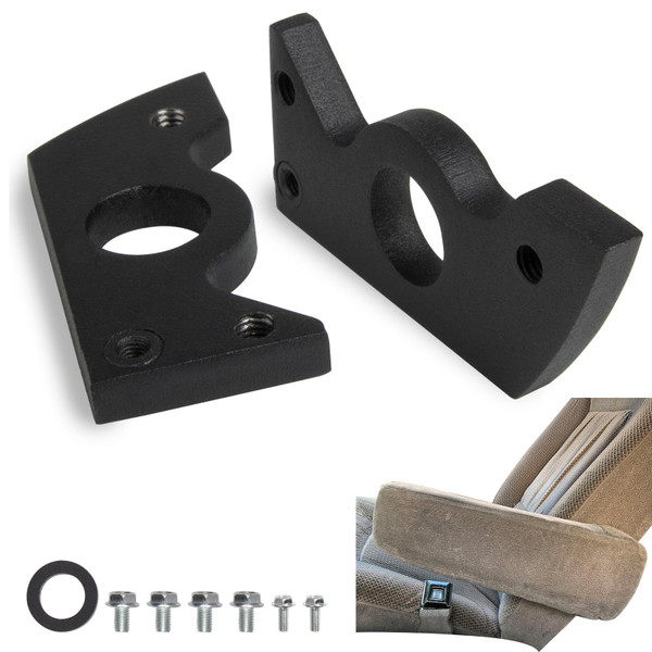 Front Seat Armrest Repair Plate Kit for Ford F-Series and Bronco