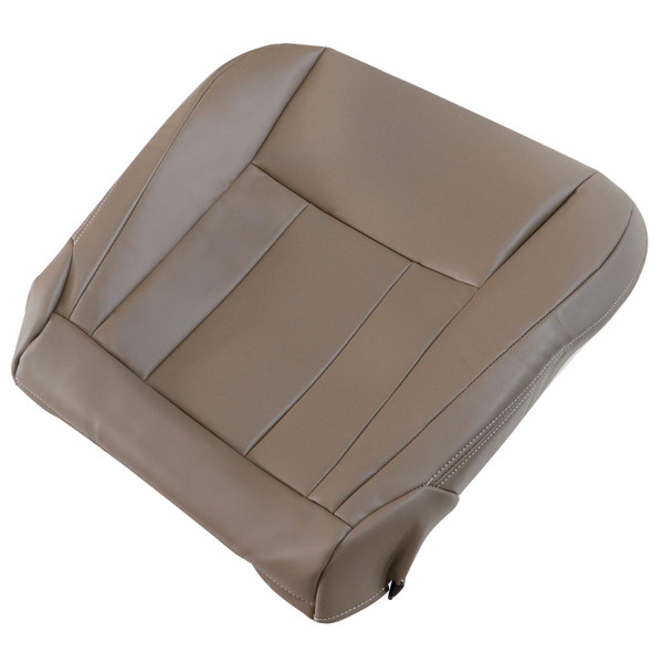 SecosAutoparts Driver or Passenger Bottom Replacement Leather Seat Cover Oak Tan Compatible with Toyota 4Runner 1996 1997 1998 1999 2000 2001 2002 Limited SR5，3rd Gen N180
