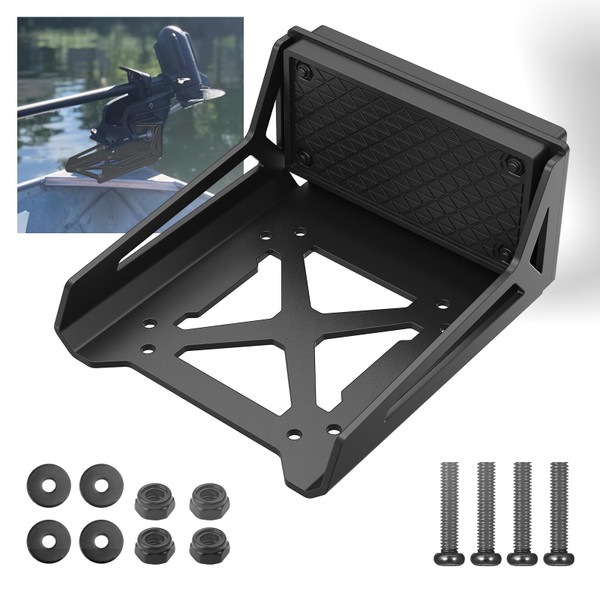 Universal Transom Trolling Motor Mount for Kayaks,Heavy Duty Marine-Grade