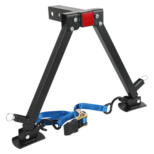 RV Hitch Mount Stabilizer, Adjustable Camper Rear Bumper Stabilizer
