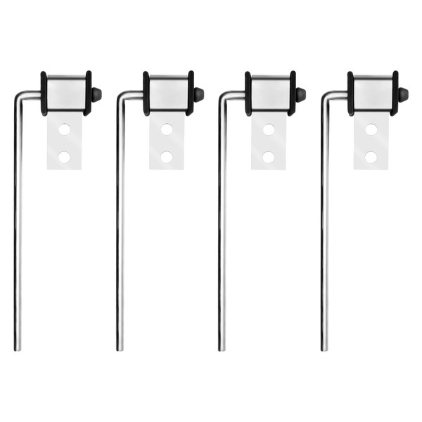 ZOSANY 4 Pack Stainless Steel 3/8 x 10 in Exhaust Hanger