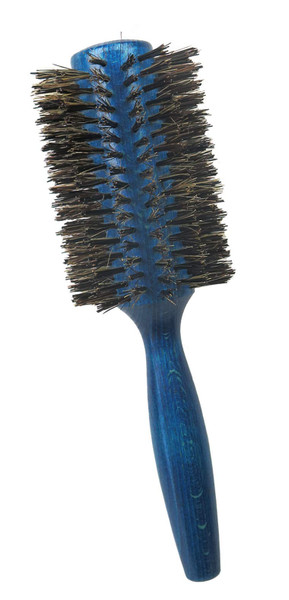 Tredoni Boar Bristle Round Hairbrush, Extra Firm Blow-Dry Brush (2.8 inch)