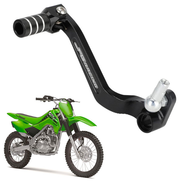 Power Parts Factory Shifter Gear Folding Shift Lever for Kawasaki KLX140 (2008-2025) KLX 140L (2008-2025) KLX 140G (2017-2025) | Replaces OEM Part 13242-0134
