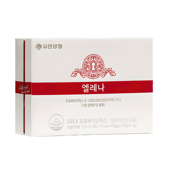 유한양행 엘레나 여성유산균 90캡슐 Huamei Elena Women's Probiotics 90 Capsules