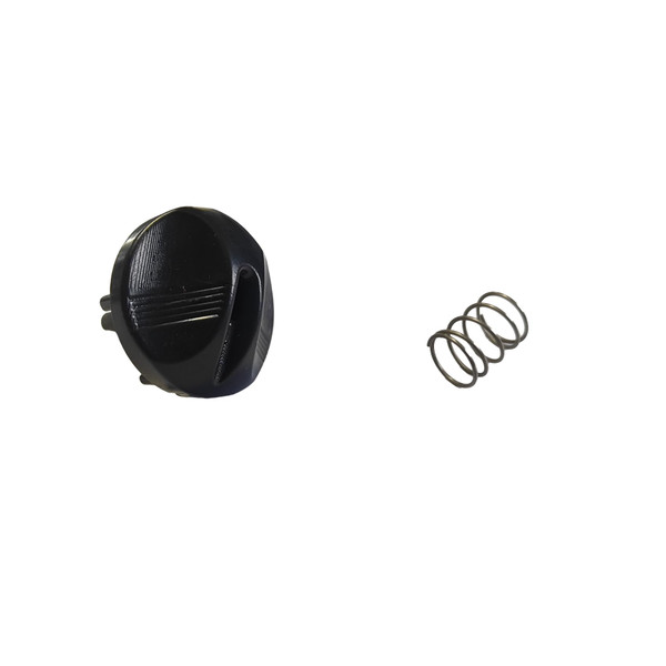 1-Pack Black Control Dial Knob Compatible with Honeywell Water Heater Gas Valve,w/Spring. Plastic Control Dial Knob Replacement parts for Water heater,Fit for WV8840B,WV8840A,WV8840B1110 And More