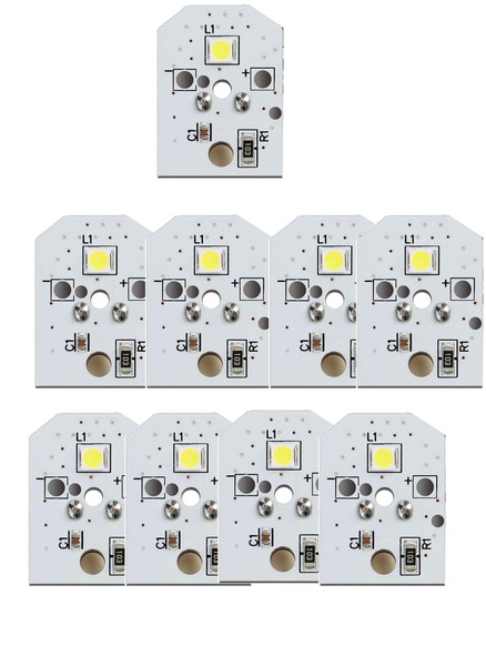 WR55X11132 Refrigerator LED Light Compatible with GE refrigerators, 9pcs
