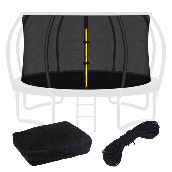 MSSVIGING Trampoline Safety Net, for 8 Curved Poles