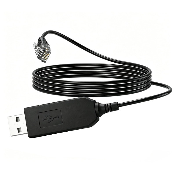 USB to RJ11 Radar Detector Cable for Escort MAX360 Power Cord 5FT