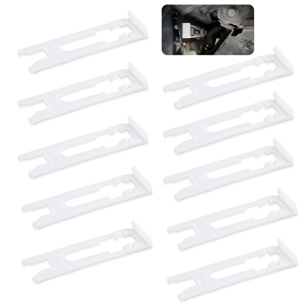 10 Pcs Headlight Retainer Clips Compatible with Blazer Impala Monte Carlo S10, GMC Jimmy Sonoma, Century Regal, Durable Plastic Headlight Retaining Clips for Automotive Headlight Assemblies