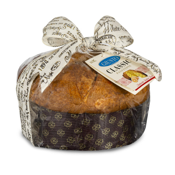 Giusto Sapore - Large Classic Panettone - 2.5kg (5.8 lb) for Family Celebrations - New and Imported from Italy, Family Owned
