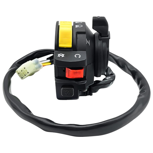 M MATI Left Handlebar Start Stop Headlight Switch for Suzuki Eiger Kingquad