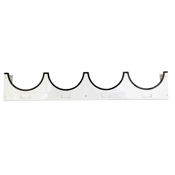 스틸 4구 안전모걸이대 벽면거치대 안전모 보관 헬멧 진열/Steel 4-hole safety helmet rack wall mount safety helmet storage helmet display