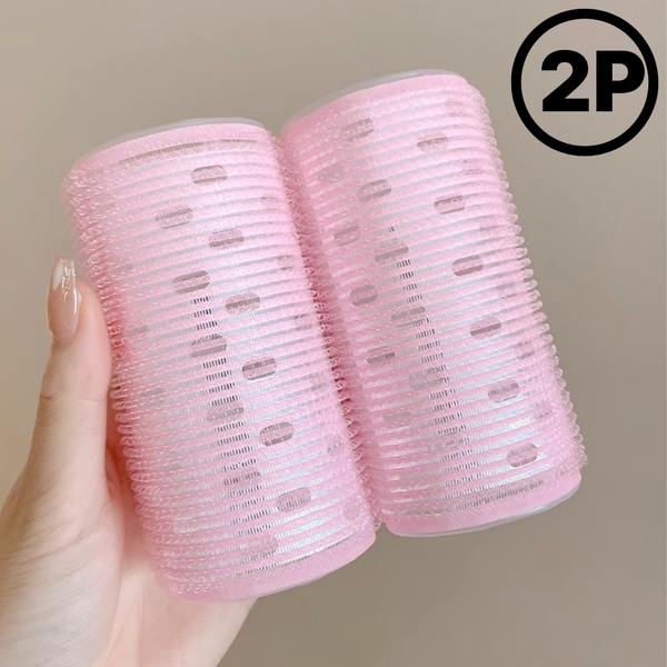 대왕 앞머리 헤어롤 구르프 대형 - 벨크로 알루미늄판 열전도 100 X 50 mm/Giant Bangs Hair Roller Large - Velcro Aluminum Plate Thermal Conductivity 100 X 50 mm