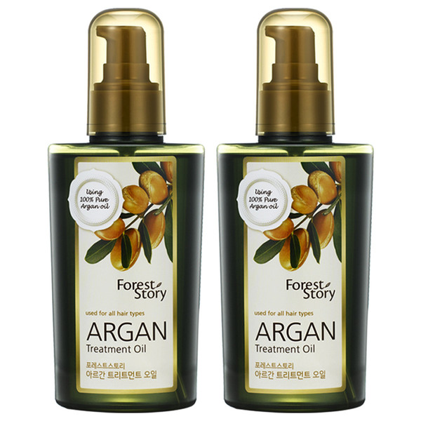 Forest Story포레스트스토리 아르간 오일 헤어에센스, 120ml, 2개/Forest Story Argan Oil Hair Essence, 120ml, 2 pieces
