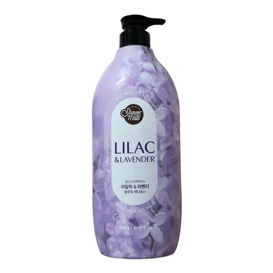 샤워메이트 블루밍 바디워시 라일락 앤 라벤더 900g/Shower Mate Blooming Body Wash Lilac & Lavender 900g