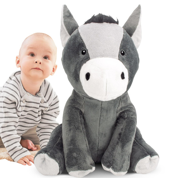 Homily Stuffed Donkey, Plush Donkey, Stuffed Animal Toy, Valantine Easter Gifts for Boys Girls Kids,20 Inches Homily Stuffed Donkey, Plush Donkey, Stuffed Animal Toy, Valantine Easter Gifts for Boys Girls Kids,20 Inches