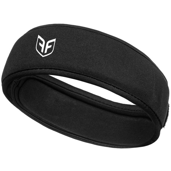 Protective Headgear for Teens and Adults Ultra Protective Headband by Forcefield Black, Large