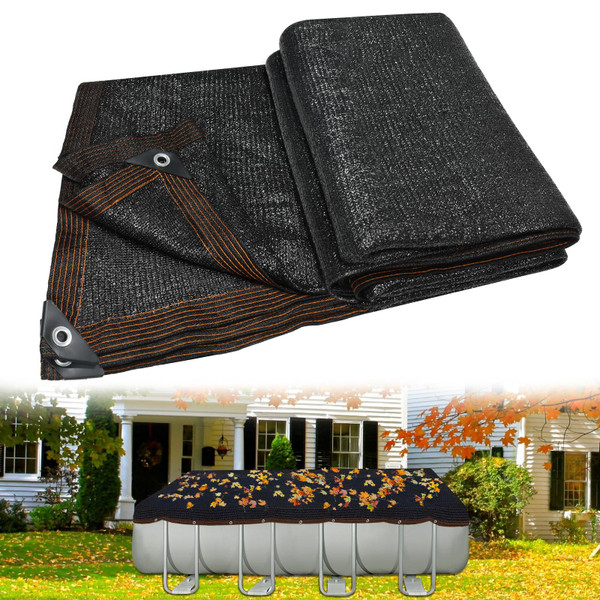 Legigo 16 x 32 FT Pool Leaf Net Cover for Above-Ground & In-Ground Pools