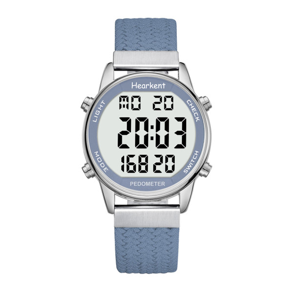 Hearkent Ladies Pedometer Watch,Step,Mileage&Calorie Tracker,Large Numbers