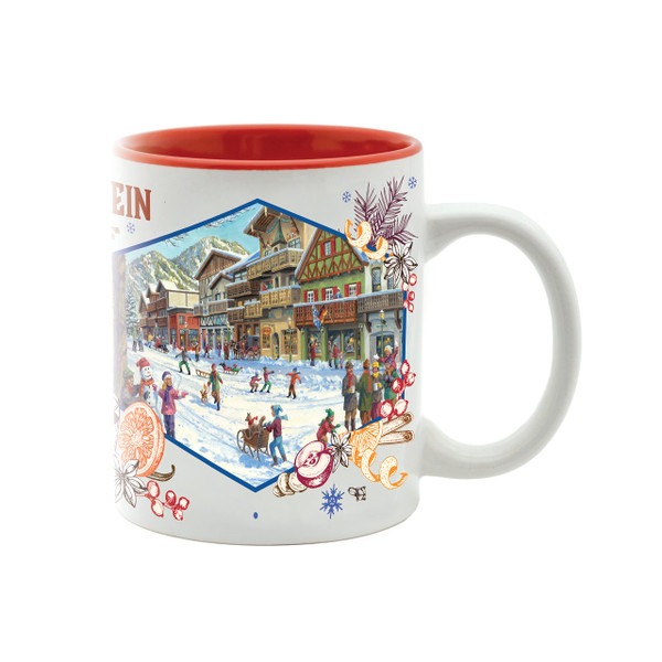 Oktoberfest Haus 12 Ounce Charming Vintage Winter Scene Gluhwein Ceramic Mug - German Festive Mulled Wine Glasses, Ideal for Mulled Wine Kit - Unique German Gift Idea with Snow Scene Artwork Oktoberfest Haus 12 Ounce Charming Vintage Winter Scene Gluhwein Ceramic Mug - German Festive Mulled Wine Glasses, Ideal for Mulled Wine Kit - Unique German Gift Idea with Snow Scene Artwork