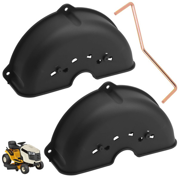 731-06496 Deck Belt Cover & 747-05011 Deck Belt Keeper Rod Compatible with Cub Cadet, MTD, Troy-Bilt, Craftsman LTX 1040 1042 1045 1046 1046M