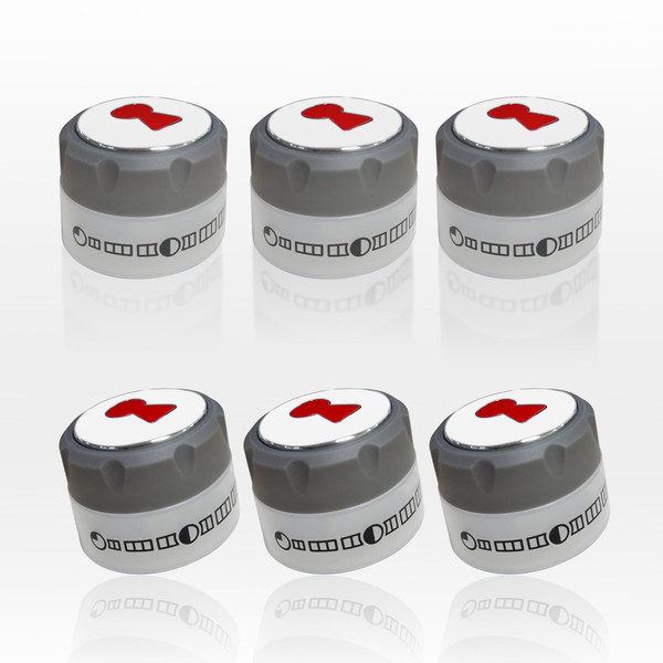 Upgraded 91538 Gas Grill Lighted Control Knobs For Weber Grill 6-Pack