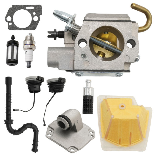 Anxingo MS280 Carburetor Replacement for Stihl MS270 MS270C MS280 MS280C Chiansaws with Air Filter Spark Plug Fuel Line Kit