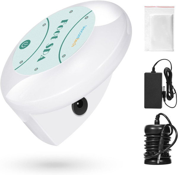 Veicomtech Ionic Foot Bath Detox Machine, Portable Ionic Foot Spa