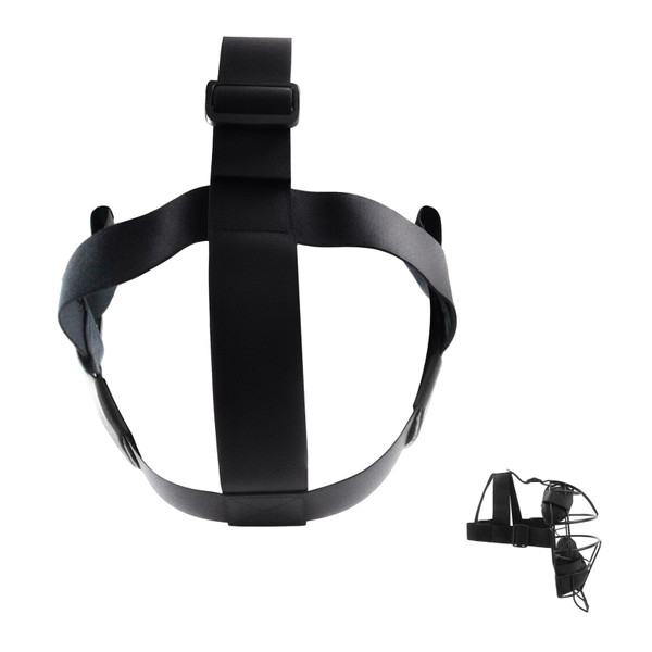 Adjustable Baseball and Softball Mask Strap, Elastic Catcher Mask Harness Replacement, Features a Head Strap Design with Sliding Buckles, Ideal for Baseball, Softball and Catcher Masks