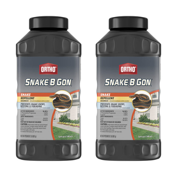 Ortho Snake B Gon1 Snake Repellent Granules, 2 lbs. (2-Pack)