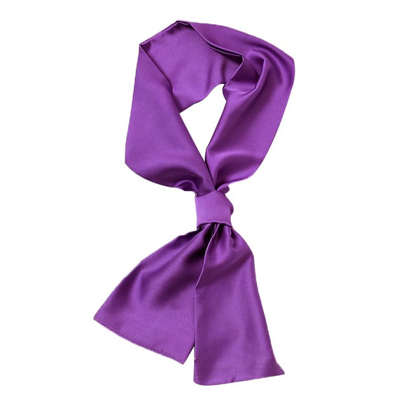 vimate Purple Satin Hair Scarf - Fashion Purse Scarf for Handbags Handle Satin Neck Scarfs Silk Like Hairband Headband(Style 63)