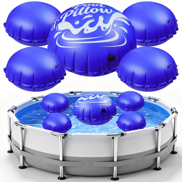 4+1 Combined Pool Pillow, Winter Pool Pillows for Above Ground Pools
