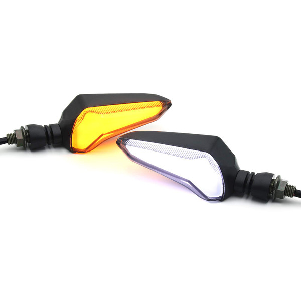 Universal High Brightness LED Turn Signal Light + DRL for Yamaha MT-07 MT-09 FZ-09 for Triumph Daytona 675 for Suzuki GSX for Honda CBR1000 CBR600