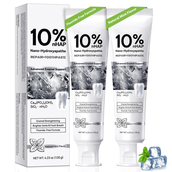 10% Nano Hydroxyapatite Toothpaste for Advanced Enamel Protection