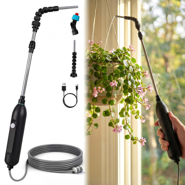 High Reach Electric Plant Waterer for Indoor Hanging Plants
