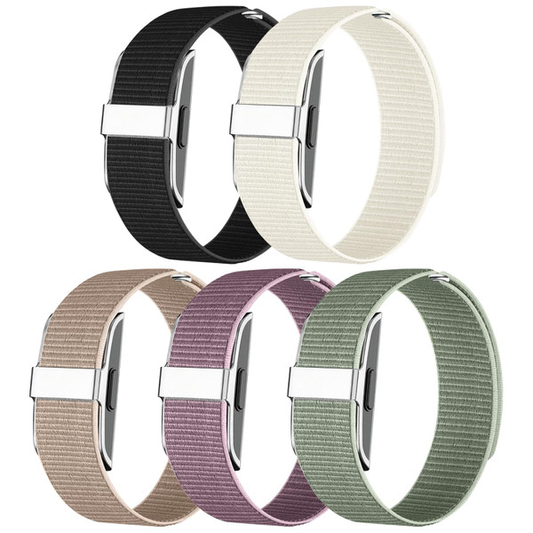 Oanux 5 Pack Nylon Wristband Compatible with Hume Band Replacement 1.0