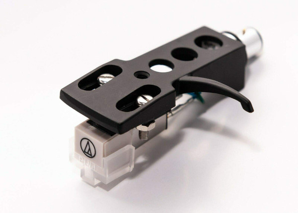 Headshell, AT-3600L Cartridge and Stylus, Needle for Technics SL 20, SL 20A, SL 220, SL 221, SL 23, SL 235, SL 23A, SL B2, SL B202, SL B205, SL B3, SL B303, SL 120, SL 110 (Black)