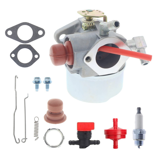 Cnfaner Carburetor Carb for TORO 22" 6.5HP GTS Recycler Mower Push Mower, for Tecumseh LEV100 LEV105 LEV110 LEV115 LEV120 LV195EA LV195XA Walk Behind Lawn Mower