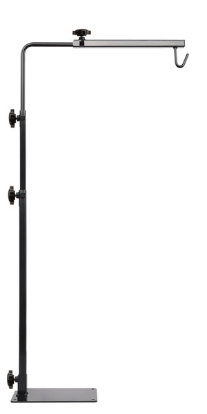 MRREPTILE Reptile Lamp Stand – Adjustable Height Heat Lamp Holder for Terrariums & Tanks – Sturdy Metal Clamp & Riser for Bearded Dragon, Turtle, Snake Tank Accessories, 35 Inches