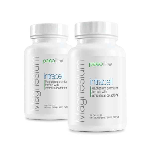 Premium Magnesium INTRACELL - 500 mg - 120 Capsules (2-Pack) Premium Magnesium INTRACELL - 500 mg - 120 Capsules (2-Pack)