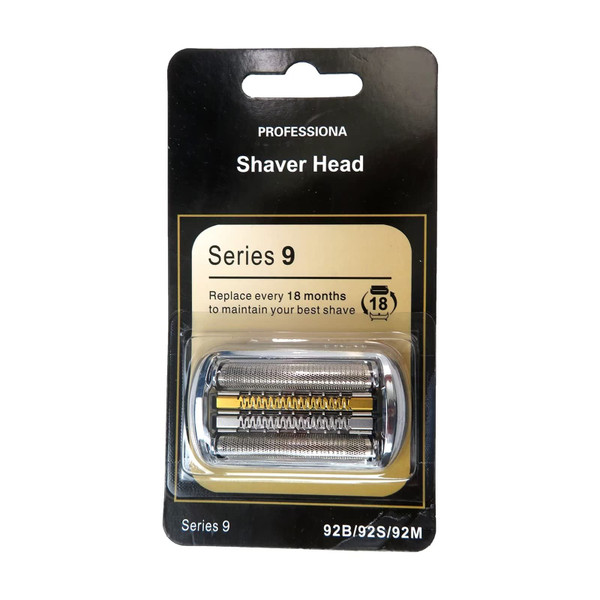 92S/92M Upgrade Electric Complete Replacement Shaver Heads for B-raun Compatible with All Series 9 9290cc, 9291cc, 9370cc, 9293s, 9385cc, 9390cc, 9330s, 9296cc New 92S/92M Upgrade Electric Complete Replacement Shaver Heads for B-raun Compatible with All Series 9 9290cc, 9291cc, 9370cc, 9293s, 9385cc, 9390cc, 9330s, 9296cc New