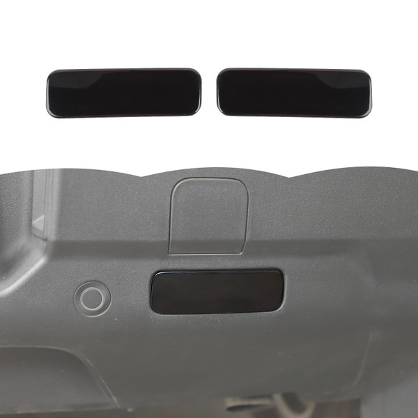 RT-TCZ Smoked Black Rear Fog Light Lamp Trim Cover Decoration Exterior Accessories for Ford Bronco Sport 2021-2025
