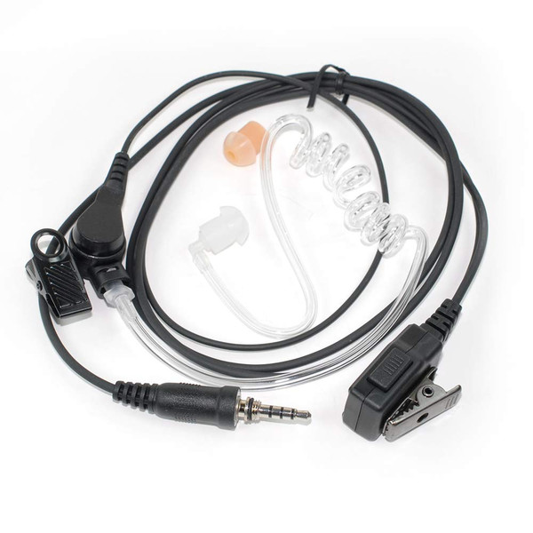 AEcreative Acoustic Tube earpiece mic for Yaesu Standard Horizon Marine Radio HX890 HX210 HX380 HX400 HX400IS HX407 HX870 HX851 HX850s HX750s HX600s HX500s HX471s HX470s HX460s HX370s HX290