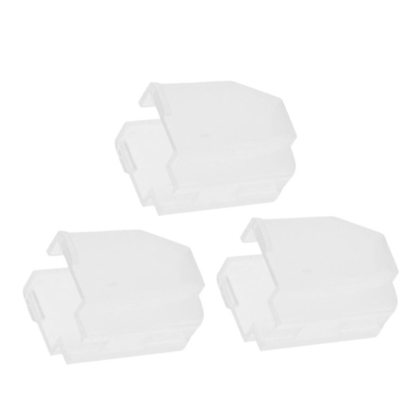 CVUTOVO 3Pcs Protective Stylus Cover for Record Player Needle Vinyl Turntable Needle Protector Replacement Cover Compatible with Most Record Player