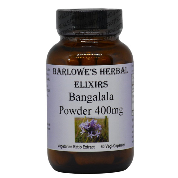 Barlowe's Herbal Elixirs Bangalala (Eriosema Kraussianum) | Powder Capsules | 400mg Per Capsule | South African Male Vitality Herb | 60 Vegan Capsules | Stearate-Free, Glass Bottled Barlowe's Herbal Elixirs Bangalala (Eriosema Kraussianum) | Powder Capsules | 400mg Per Capsule | South African Male Vitality Herb | 60 Vegan Capsules | Stearate-Free, Glass Bottled