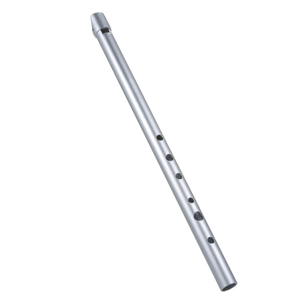 WANXIAO Irish Whistle Traditional Tin Penny Whistle 6 Holes Flute Wind Music Instrument for Beginners Intermediates & Experts- Key of C
