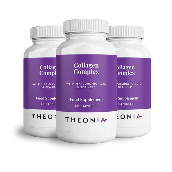 Theonia Collagen Complex Hyaluronic Acid & Sea Kelp Vitamin E, C, Biotin